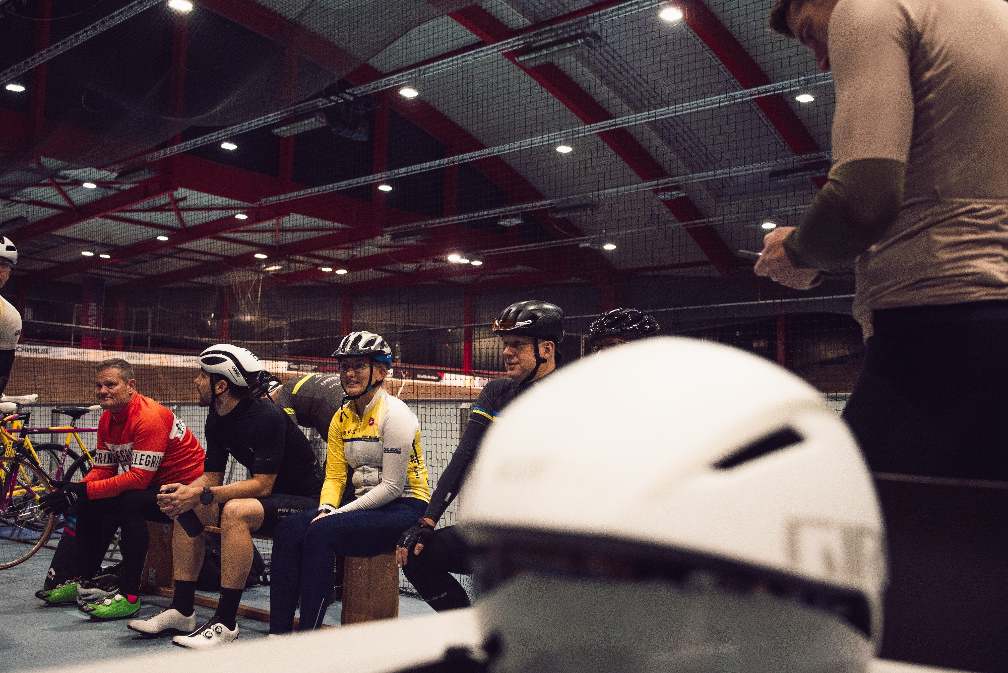 Bahnrad Anfängertraining im Velodrom Büttgen